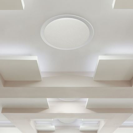 Dimmbare LED-Deckenleuchte LED/40W/230V 3000K/4000K/6500K d 56,5 cm + Fernbedienung