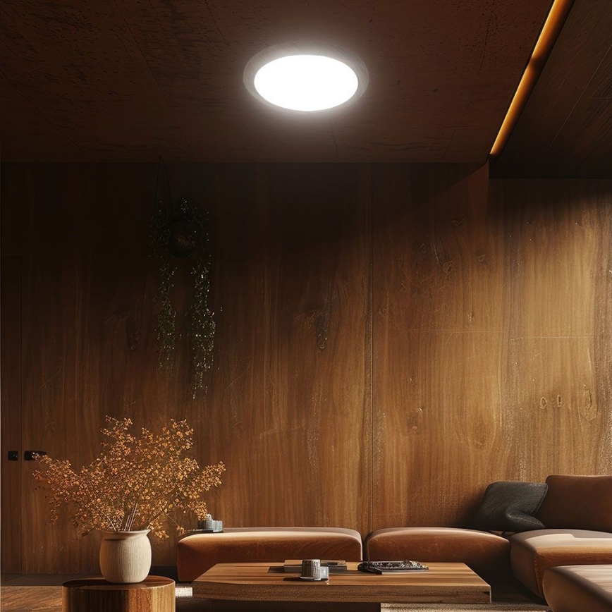 Dimmbare LED-Deckenleuchte LED/60W/230V 3000-6500K d 49 cm + Fernbedienung