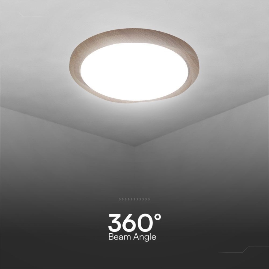 Dimmbare LED-Deckenleuchte LED/60W/230V 3000-6500K d 49 cm + Fernbedienung