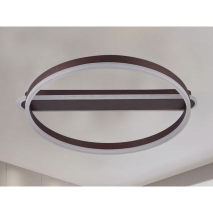 Dimmbare LED-Deckenleuchte LED/60W/230V 3000-6500K + Fernbedienung