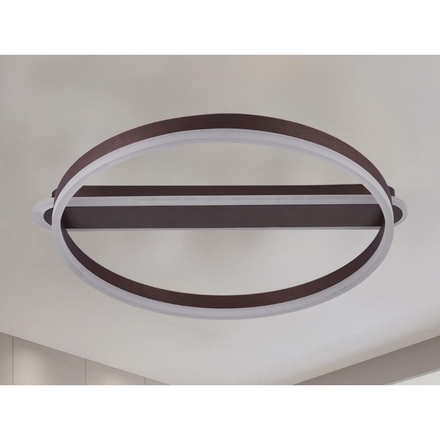 Dimmbare LED-Deckenleuchte LED/60W/230V 3000-6500K + Fernbedienung