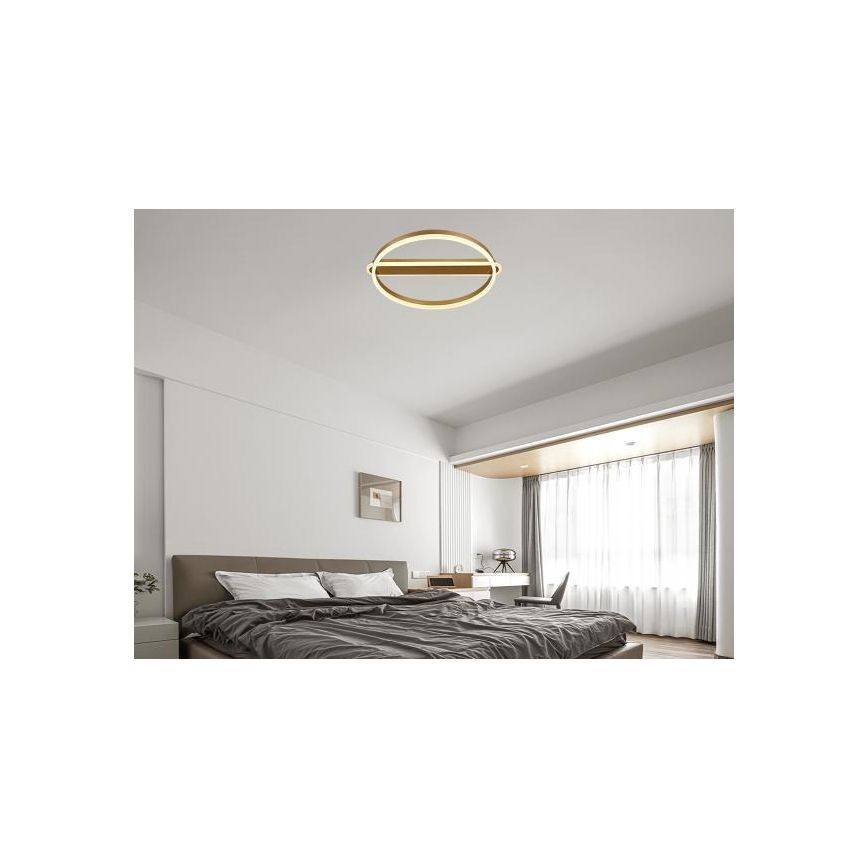 Dimmbare LED-Deckenleuchte LED/60W/230V 3000-6500K + Fernbedienung