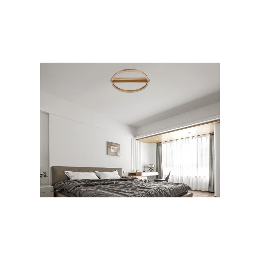 Dimmbare LED-Deckenleuchte LED/60W/230V 3000-6500K + Fernbedienung