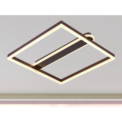 Dimmbare LED-Deckenleuchte LED/60W/230V 3000-6500K + Fernbedienung