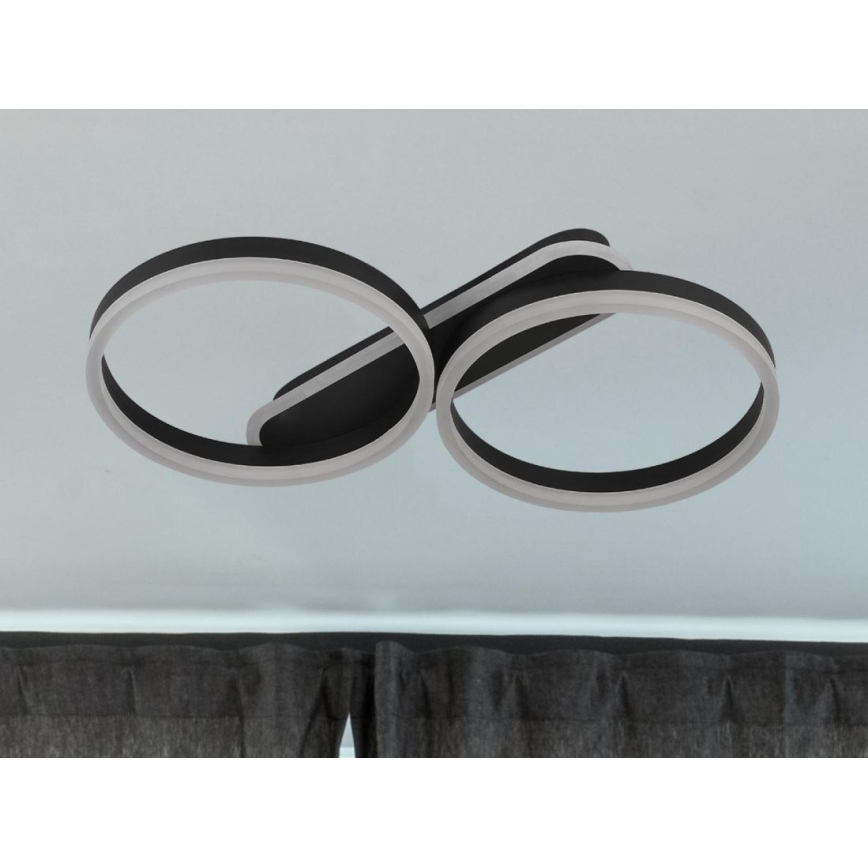 Dimmbare LED-Deckenleuchte LED/60W/230V 3000-6500K + Fernbedienung