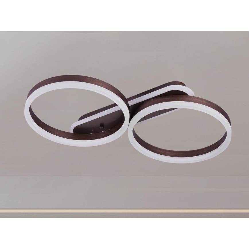 Dimmbare LED-Deckenleuchte LED/60W/230V 3000-6500K + Fernbedienung