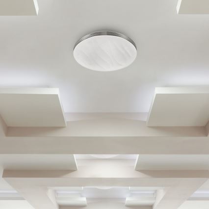 Dimmbare LED-Deckenleuchte LED/60W/230V 3000K/4000K/6500K d 50 cm + Fernbedienung