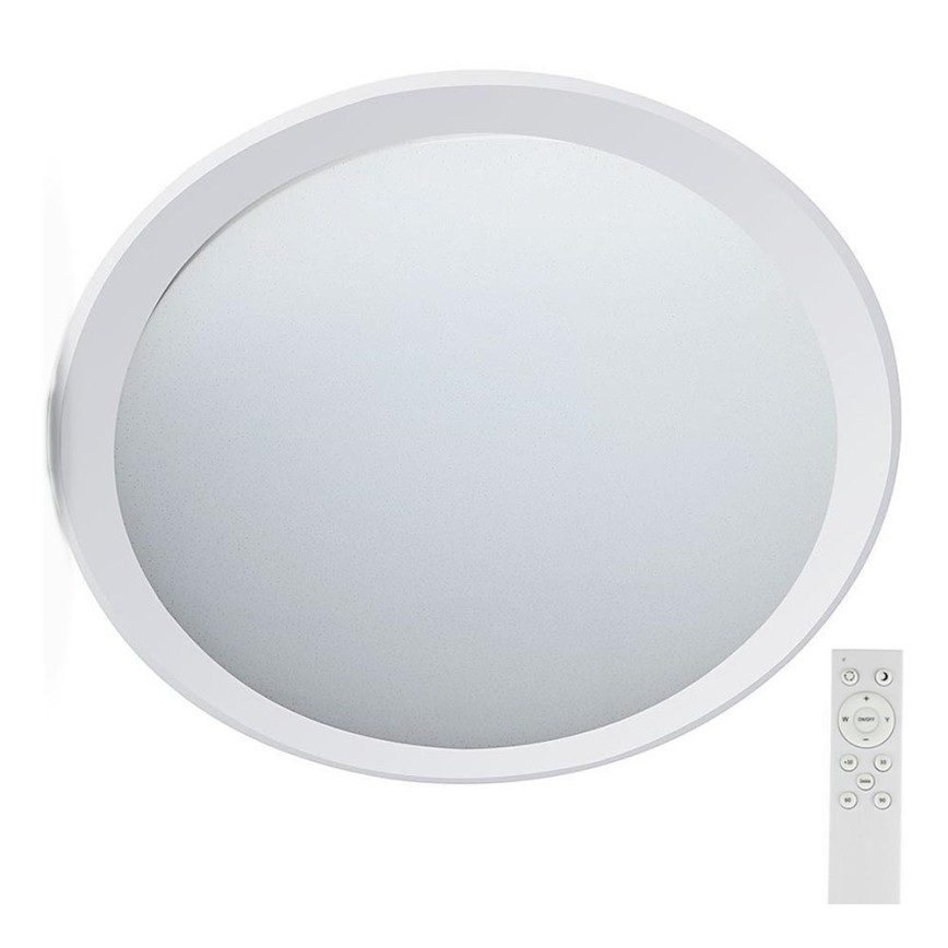 Dimmbare LED-Deckenleuchte LED/72W/230V 3000-6500K d 67 cm weiß + Fernbedienung