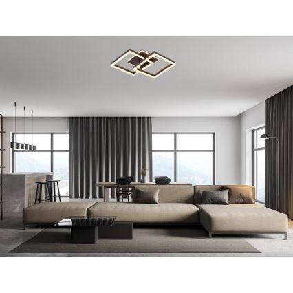 Dimmbare LED-Deckenleuchte LED/80W/230V 3000-6500K + Fernbedienung