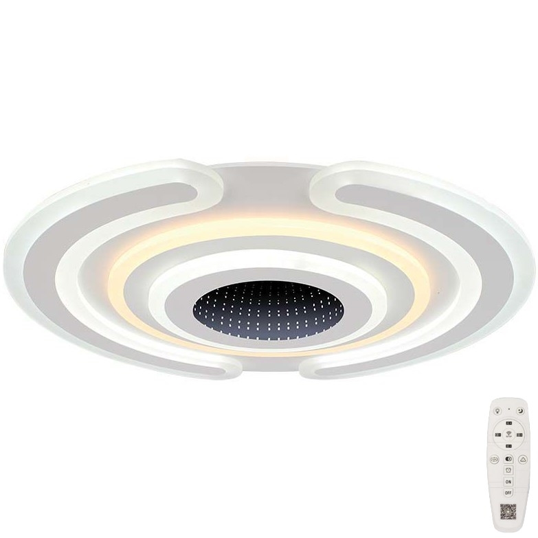 Dimmbare LED-Deckenleuchte LED/95W/230V 3000-6500K d 52 cm + Fernbedienung