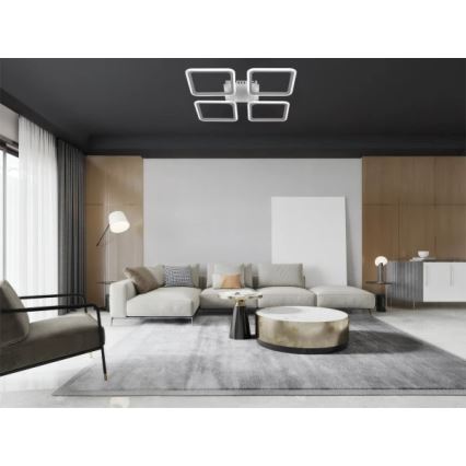 Dimmbare LED Deckenleuchte LED/95W/230V 3000-6500K + Fernbedienung