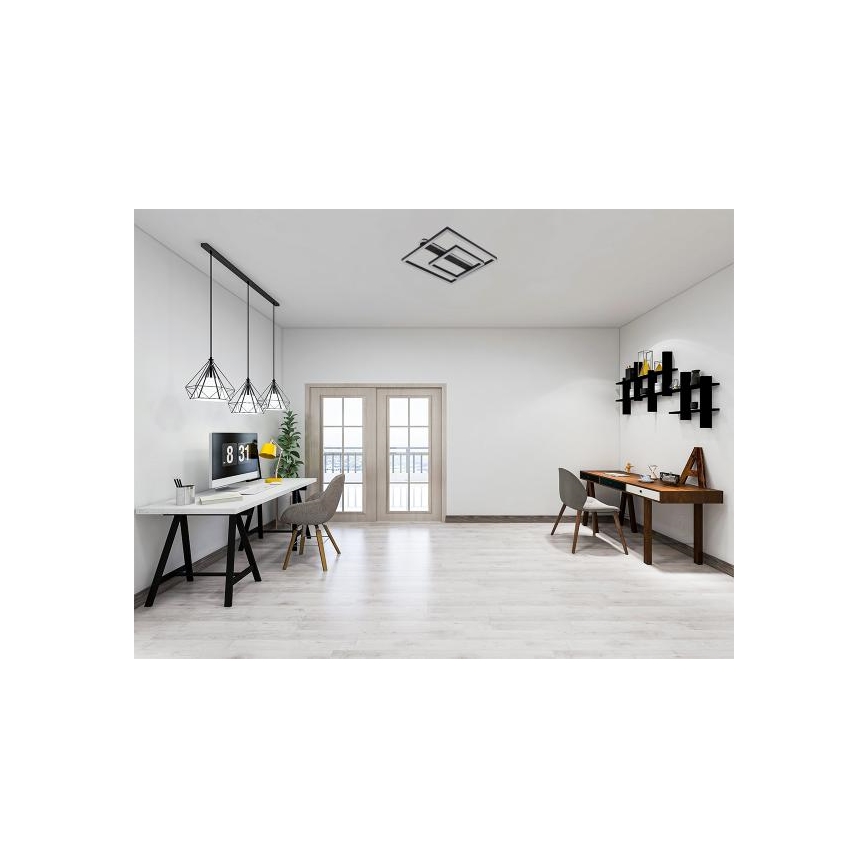 Dimmbare LED-Deckenleuchte LED/95W/230V 3000-6500K + Fernbedienung