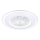 Dimmbare LED-Deckenleuchte mit Ventilator ZONDA LED/48W/230V 3000-6000K weiß + Fernbedienung