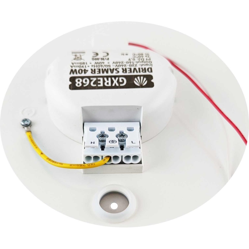 Dimmbare LED-Deckenleuchte SAMER LED/40W/230V 2900-6000K + Fernbedienung