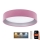 Dimmbare LED-Deckenleuchte SMART GALAXY LED/24W/230V d 45 cm 2700-6500K Wi-Fi Tuya pink/silbern + Fernbedienung