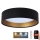 Dimmbare LED-Deckenleuchte SMART GALAXY LED/36W/230V d 55 cm 2700-6500K Wi-Fi Tuya schwarz/golden + Fernbedienung