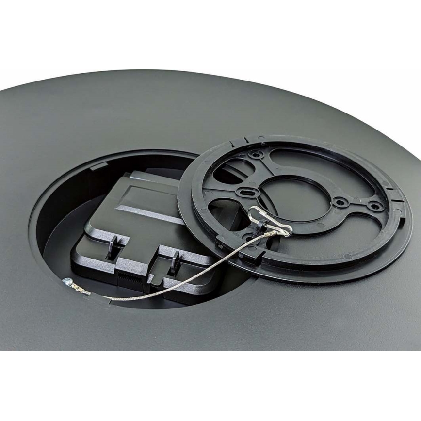 Dimmbare LED-Deckenleuchte für Badezimmer VARIO LUMO LED/22/32W/230V 3000/4000/5700K d 41 cm IP44 schwarz