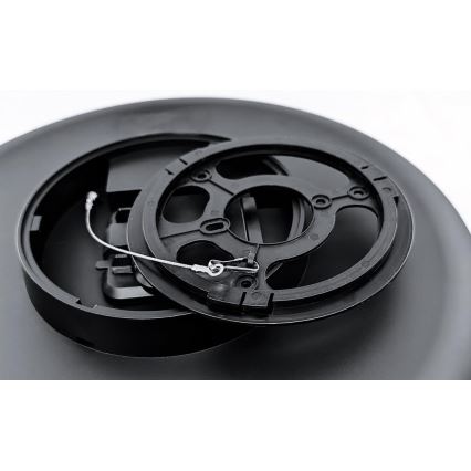 Dimmbare LED-Deckenleuchte für Badezimmer VARIO NOVA LED/22/32W/230V 3000/4000/5700K d 41 cm IP44 schwarz