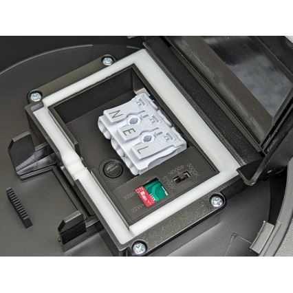 Dimmbare LED-Deckenleuchte für Badezimmer VARIO NOVA LED/22/32W/230V 3000/4000/5700K d 41 cm IP44 schwarz