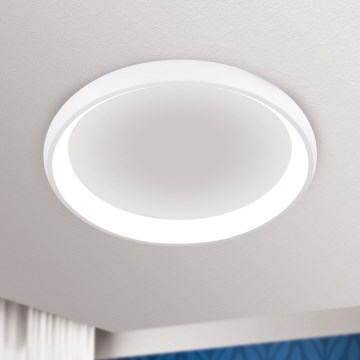 Dimmbare LED-Deckenleuchte VENUS LED/50W/230V d 61 cm weiß