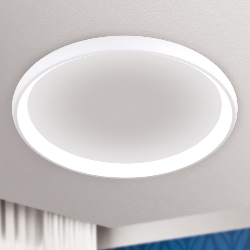 Dimmbare LED-Deckenleuchte VENUS LED/85W/230V d 81 cm weiß