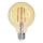 Dimmbare LED-Glühlampe FILAMENT VINTAGE G95 E27/12W/230V 2000K