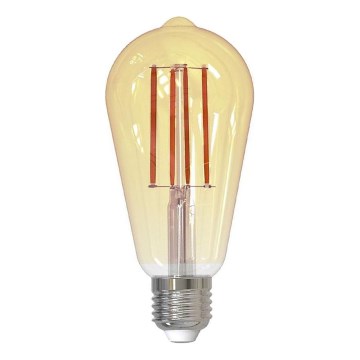 Dimmbare LED-Glühlampe FILAMENT VINTAGE ST64 E27/12W/230V 2000K
