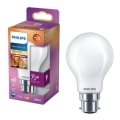 Dimmbare LED-Glühlampe Philips Warm Glow A60 B22/7,2W/230V 2200-2700K CRI 90