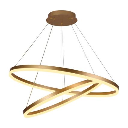 Dimmbare LED-Hängeleuchte LED/100W/230V 3000-6500K d 80 cm + Fernbedienung
