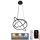 Dimmbare LED-Hängeleuchte LED/105W/230V 3000-6500K d 60 cm + Fernbedienung