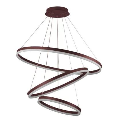 Dimmbare LED-Hängeleuchte LED/125W/230V 3000-6500K d 80 cm + Fernbedienung