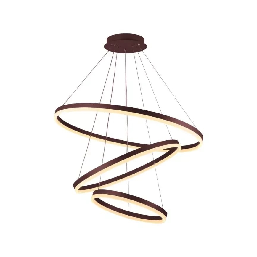 Dimmbare LED-Hängeleuchte LED/125W/230V 3000-6500K d 80 cm + Fernbedienung