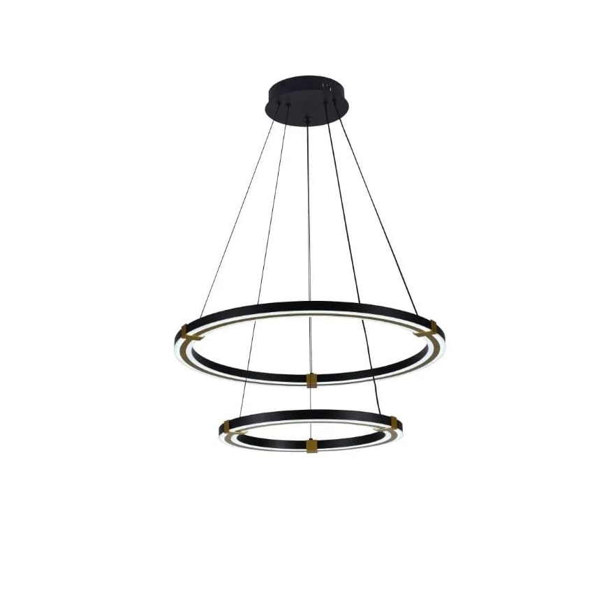 Dimmbare LED-Hängeleuchte LED/130W/230V 3000-6500K d 60 cm + Fernbedienung