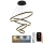 Dimmbare LED-Hängeleuchte LED/165W/230V 3000-6500K d 80 cm + Fernbedienung