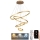 Dimmbare LED-Hängeleuchte LED/165W/230V 3000-6500K d 80 cm + Fernbedienung