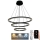 Dimmbare LED-Hängeleuchte LED/235W/230V 3000-6500K d 80 cm + Fernbedienung