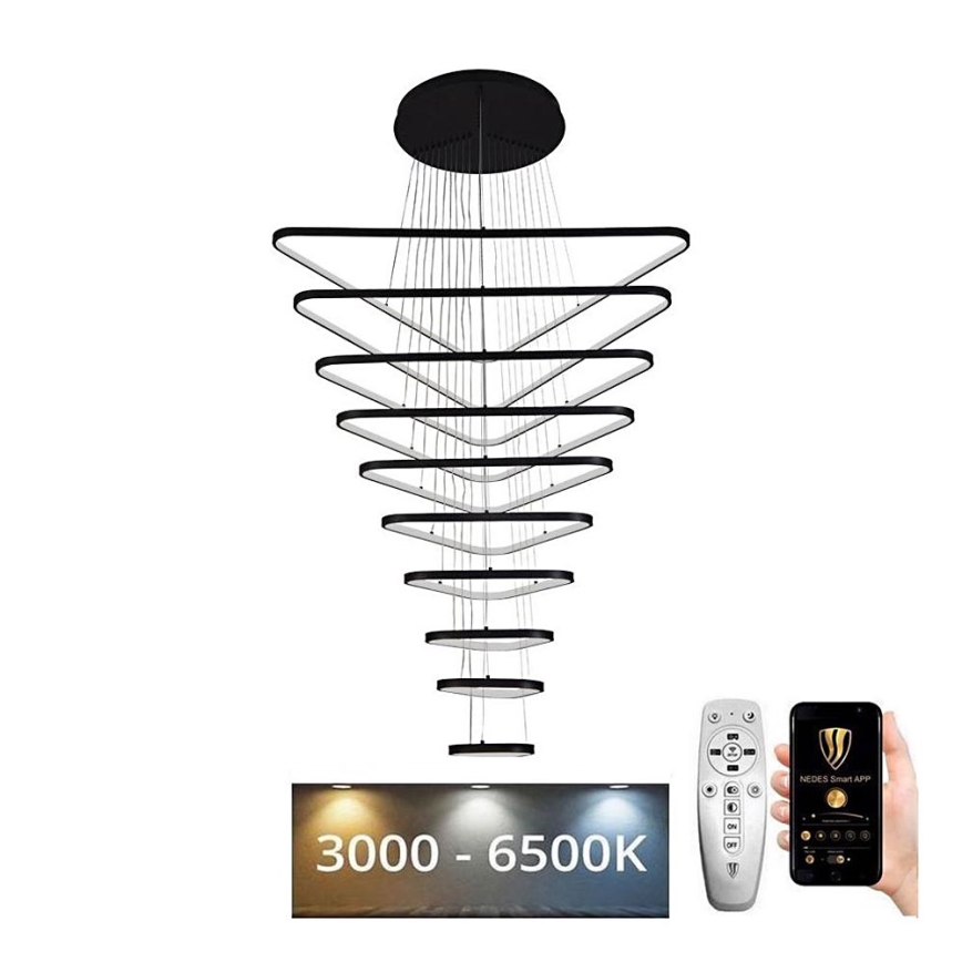 Dimmbare LED-Hängeleuchte LED/385W/230V 3000-6500K d 100 cm + Fernbedienung