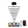 Dimmbare LED-Hängeleuchte LED/385W/230V 3000-6500K d 100 cm + Fernbedienung