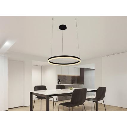 Dimmbare LED-Hängeleuchte LED/42W/230V 3000-6500K d 60 cm + Fernbedienung