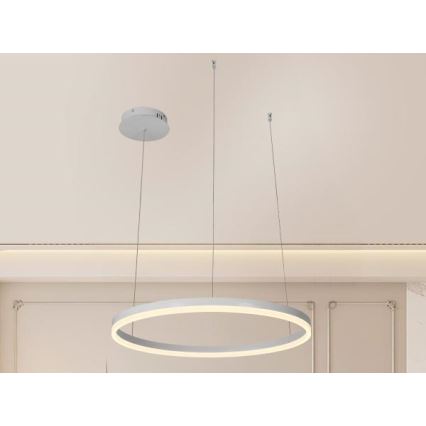 Dimmbare LED-Hängeleuchte LED/42W/230V 3000-6500K d 60 cm + Fernbedienung