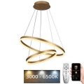 Dimmbare LED-Hängeleuchte LED/70W/230V 3000-6500K d 60 cm + Fernbedienung