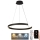 Dimmbare LED-Hängeleuchte LED/70W/230V 3000-6500K d 60 cm + Fernbedienung