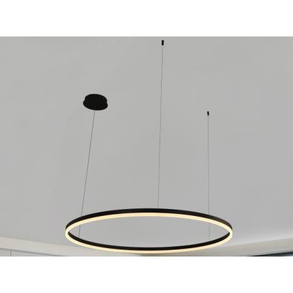Dimmbare LED-Hängeleuchte LED/72W/230V 3000-6500K d 100 cm + Fernbedienung