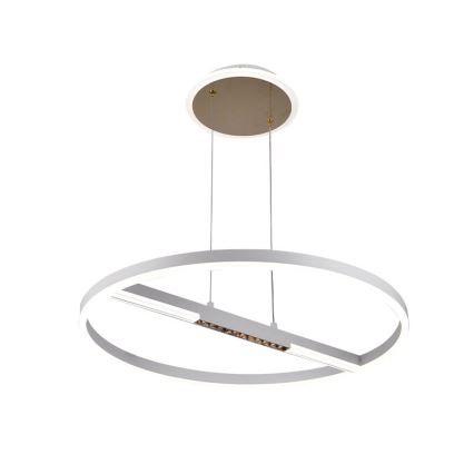 Dimmbare LED-Hängeleuchte LED/75W/230V 3000-6500K d 60 cm + Fernbedienung