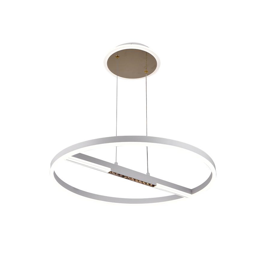 Dimmbare LED-Hängeleuchte LED/75W/230V 3000-6500K d 60 cm + Fernbedienung