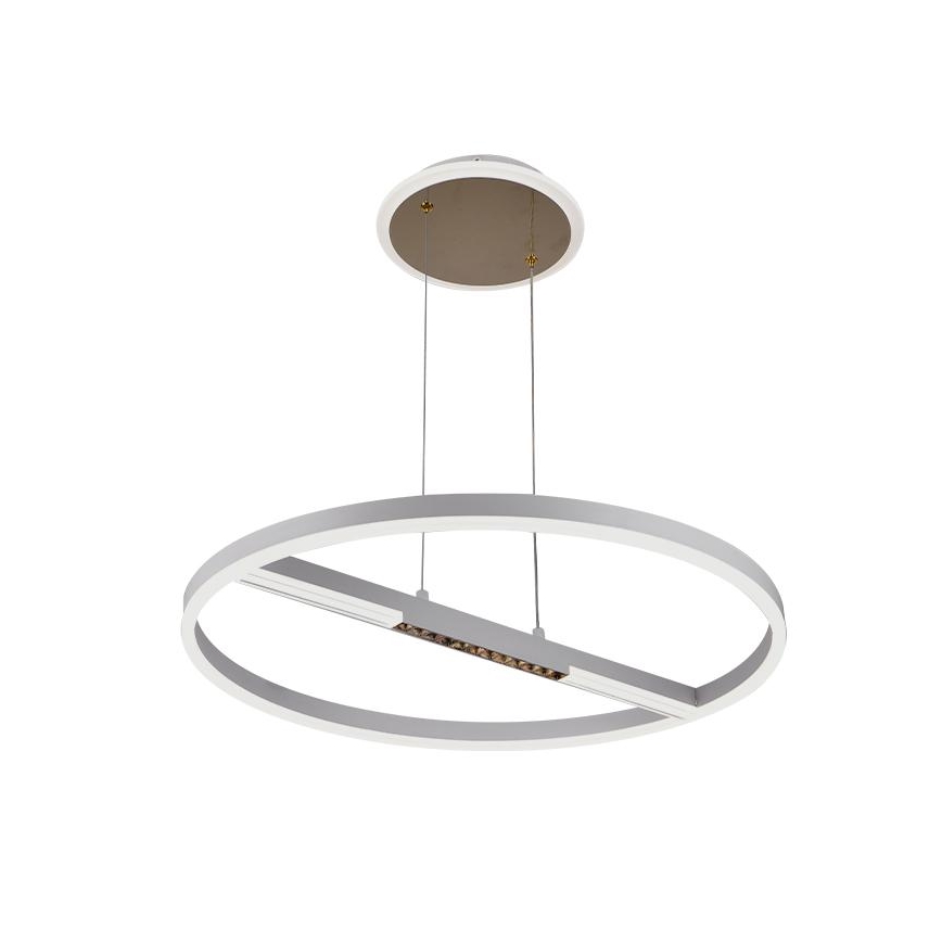 Dimmbare LED-Hängeleuchte LED/75W/230V 3000-6500K d 60 cm + Fernbedienung