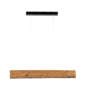 Dimmbare LED-Hängeleuchte LUCAS LED/25,5W/230V Kiefer