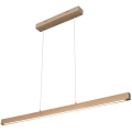 Dimmbare LED-Hängeleuchte SMAL LED/15W/230V Eiche
