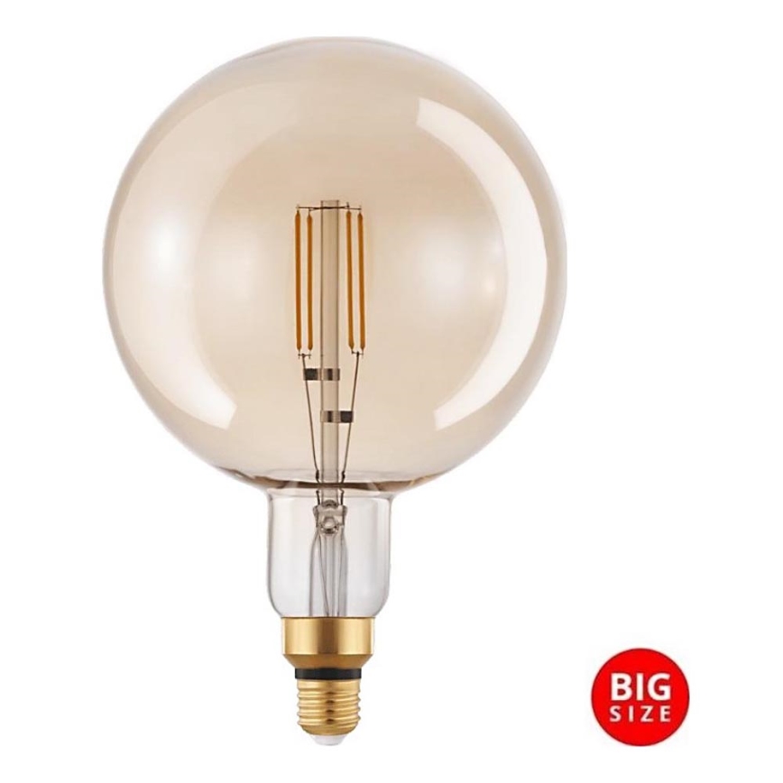 Dimmbare LED-Lampe VINTAGE G200 E27/4W/230V 2200K - Eglo 12593