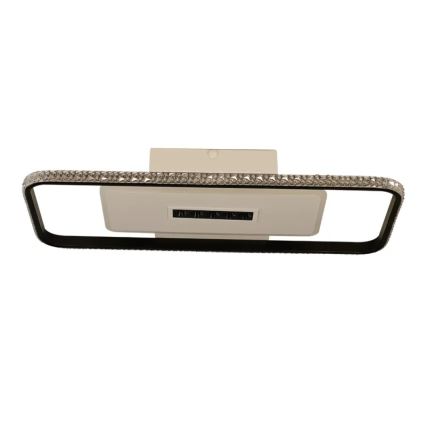 Dimmbare LED-Deckenleuchte LED/75W/230V 3000-6500K weiß/schwarz + Fernbedienung